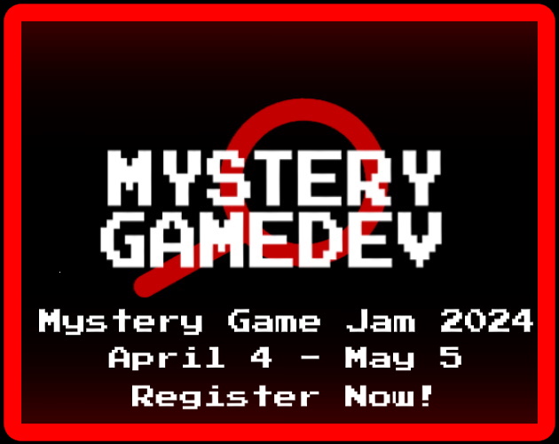 Join the first Mystery Game Jam!